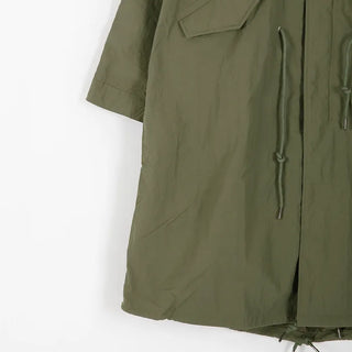long windbreak coat