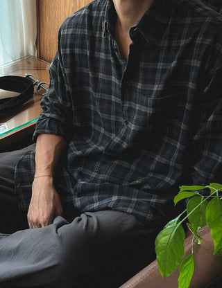 Seongsu-dong plaid shirt