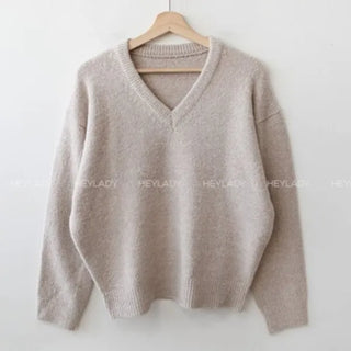 (5 colors) Wool V-knit