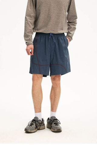 [Monterest] Contrast Stitch Outdoor Shorts