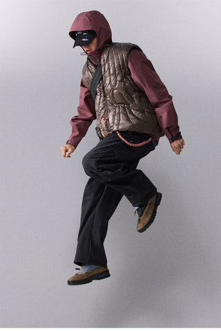 [Monterest] Irregular Quilted Down Vest