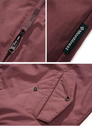 [Monterest] Stand Collar Padded Harrington Jacket