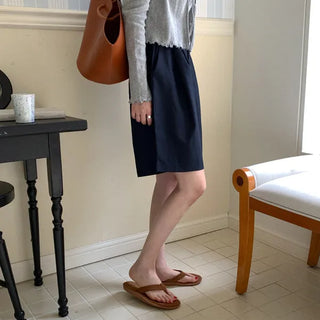 Barocell tucked half-pants