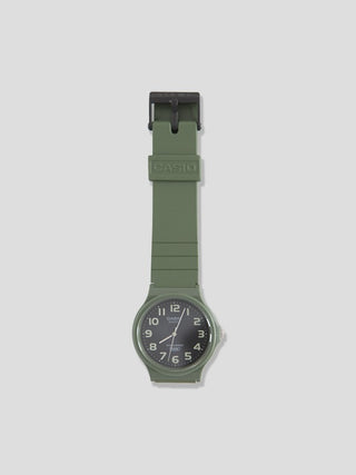CASIO Khaki Urethane Band Watch