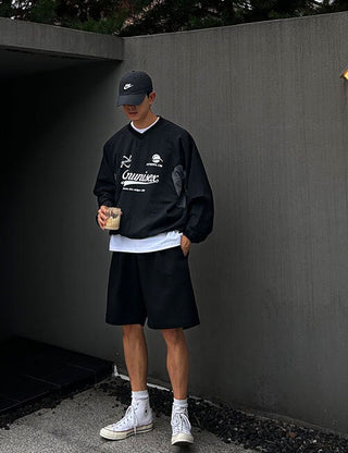 ATTENPR1798 Nylon Sweatshirt (3 colors)