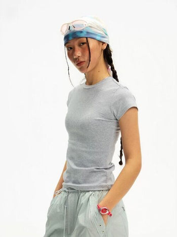 [Monterest] 5A Antibacterial Slim Fit Crewneck Tee