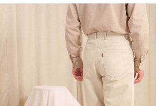 [CULTUM] Italian Relaxed Straight Leg Jeans