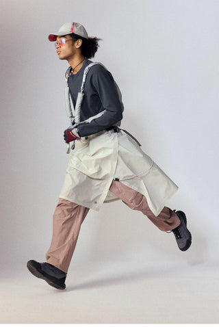 [Monterest] Waffle Knit Drop Shoulder Long Sleeve Tee