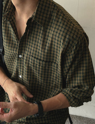 Laura Linen Check Shirt (6 colors)