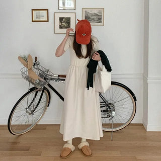 Cotton long dress