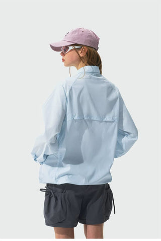 [Monterest] Water Repellent Lightweight Snap Shirt