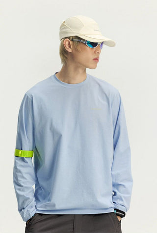 [Monterest] Quick-Dry Antibacterial Logo Long Sleeve Tee