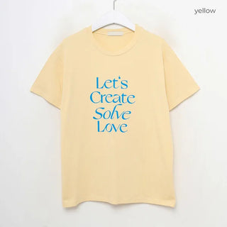 solve short-sleeved T-shirt