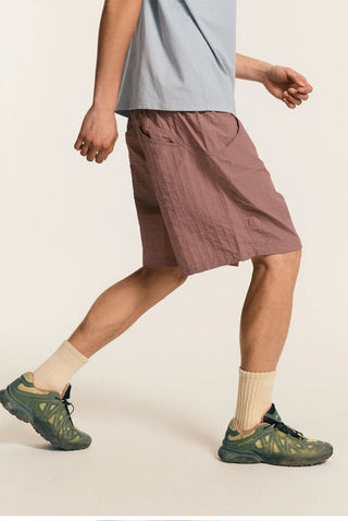 [Monterest] Textured Nylon Drawstring Shorts