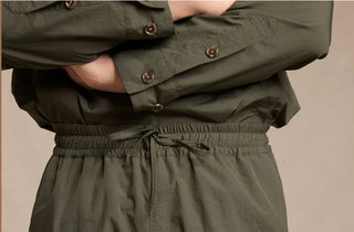 [CULTUM] Lightweight Nylon Beach Shorts