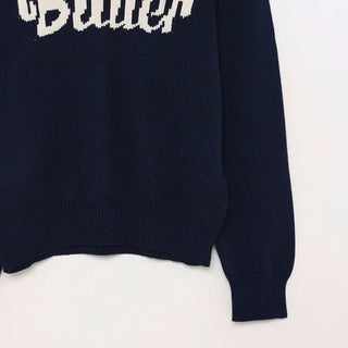 Unisex Butter Lettering Knit