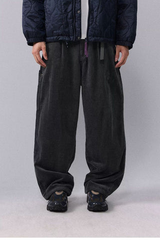 [Monterest] Washed Wide Wale Corduroy Work Pants