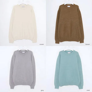 Soft angora knit