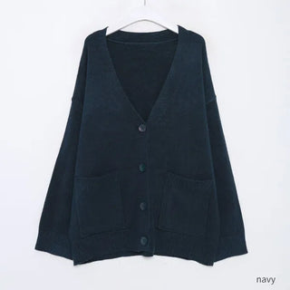 Loose-fit cardigan