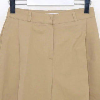 Pintuck Cotton Pants