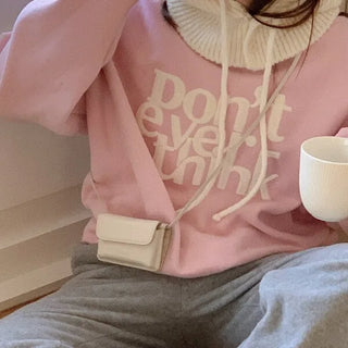 Powdy brushed fleece sweatshirt