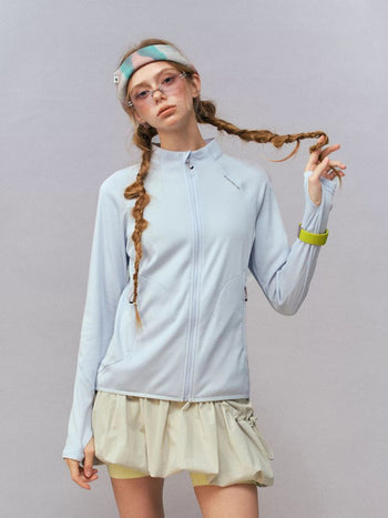 [Monterest] Fleece-Lined Stand Collar Zip-Up Jacket