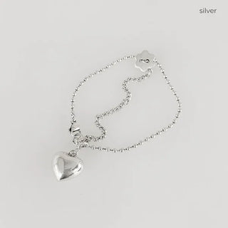 Heart Silver Bracelet