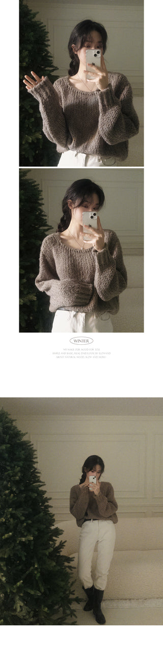 Hairy Knit - 5 colors