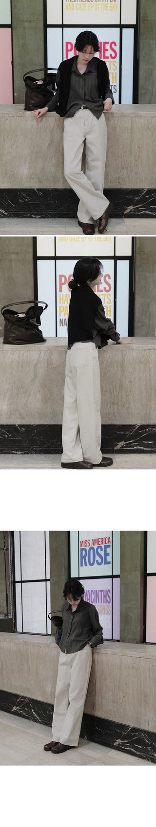 (basic/long) Denim Pants - 4 sizes