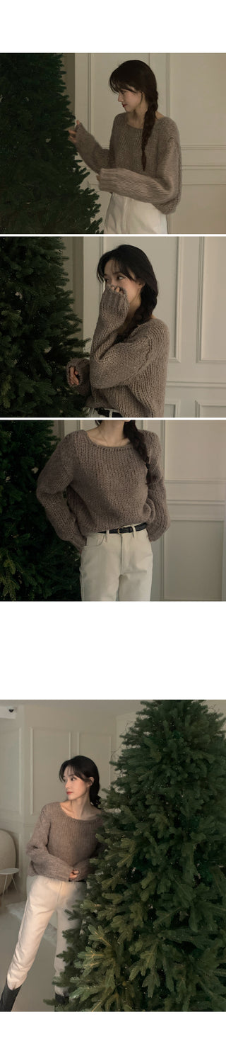 Hairy Knit - 5 colors