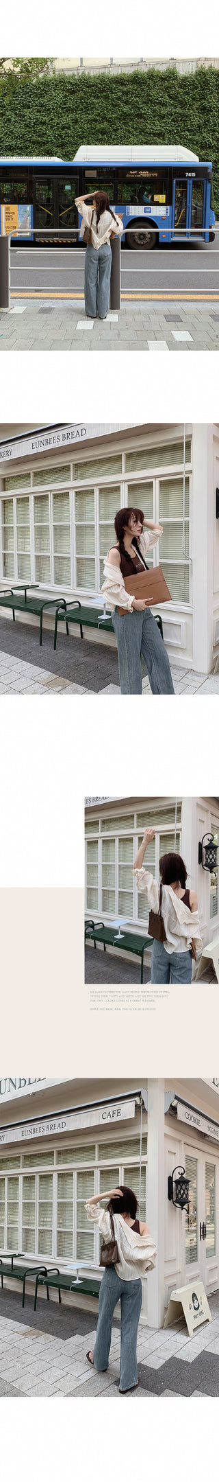 (basic/long) Vintage Summer Denim Pants - 4 sizes