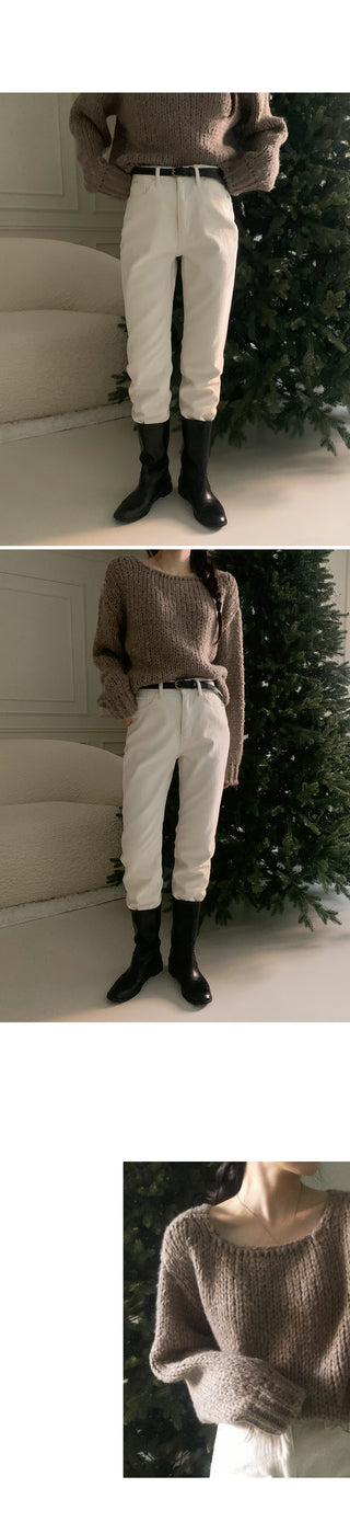 Hairy Knit - 5 colors