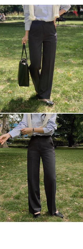 (basic/long) Straight slacks - 4 sizes
