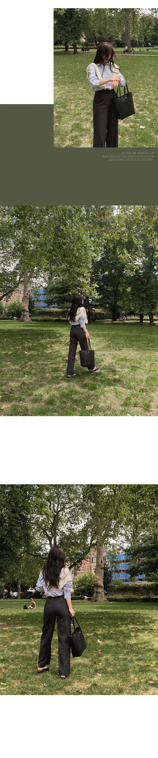 (basic/long) Straight slacks - 4 sizes