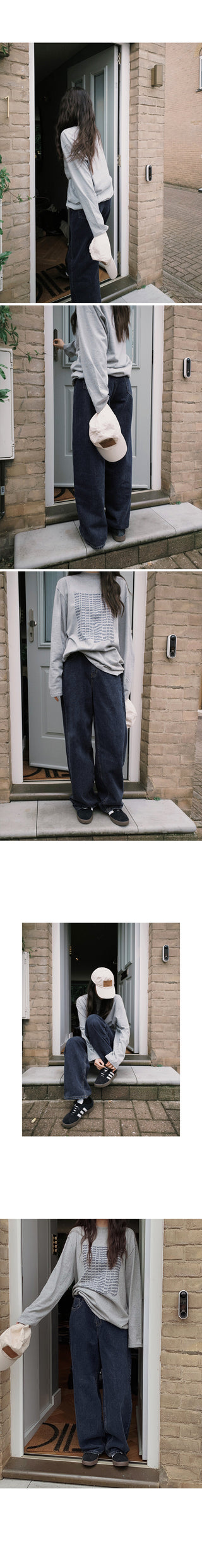Daily Wide Denim Pants