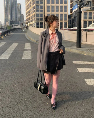 Oversized tailored jacket