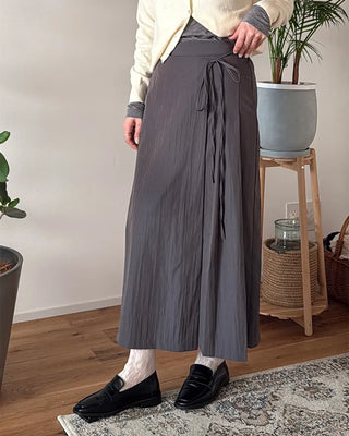 Ribbon wrap skirt