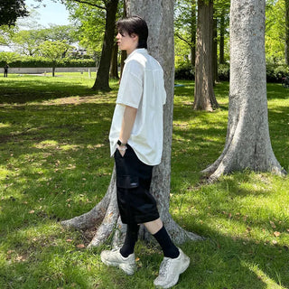 (Unisex) Oversized Short-Sleeve Shirt
