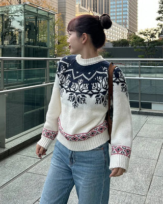 Snow Nordic Knit