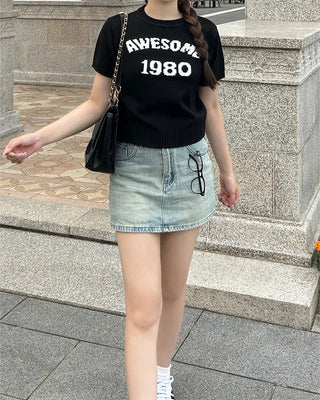 1980 Half-Sleeve Knit