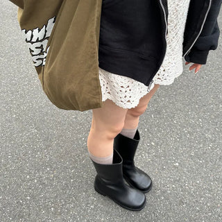 Basic knee socks