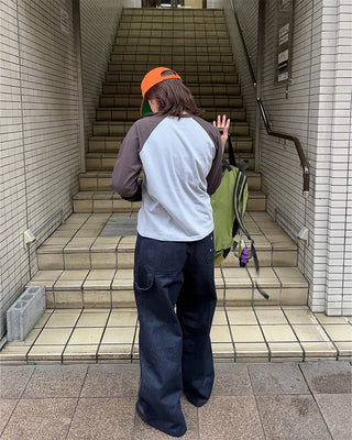 (Unisex) Pocket Star Denim Pants