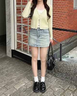 Two-pocket half-moon shoulder bag