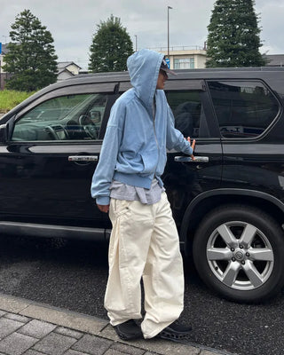 Wide Snap Sweatpants