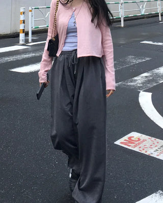 Colorful Basic Cardigan