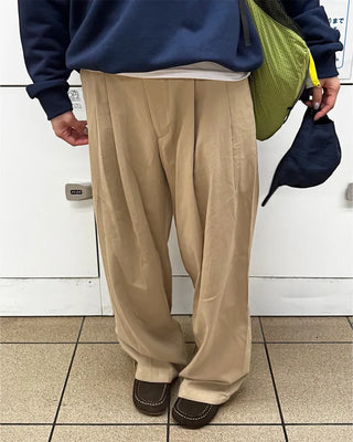 (Unisex) Pintuck Wide Pants