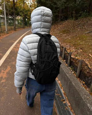 [2nd Re-release] (ORIGINAL) Light Nylon Backpack (black)