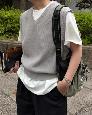 smoothie V neck vest