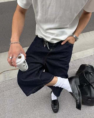 Selvedge Bermuda shorts