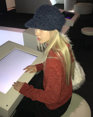 Mohair Casquette